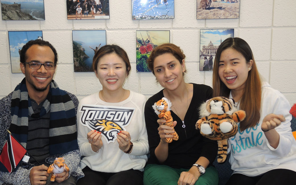 International students at TU