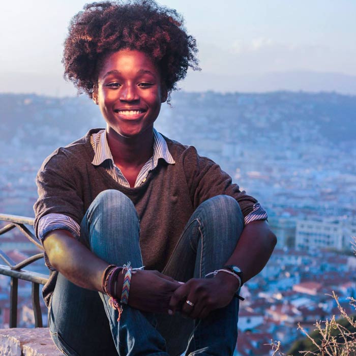 Student in Nice, France Student in Nice, France