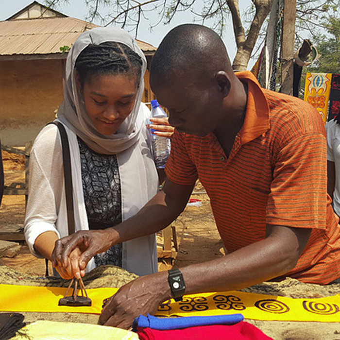 Kente village, Ghana