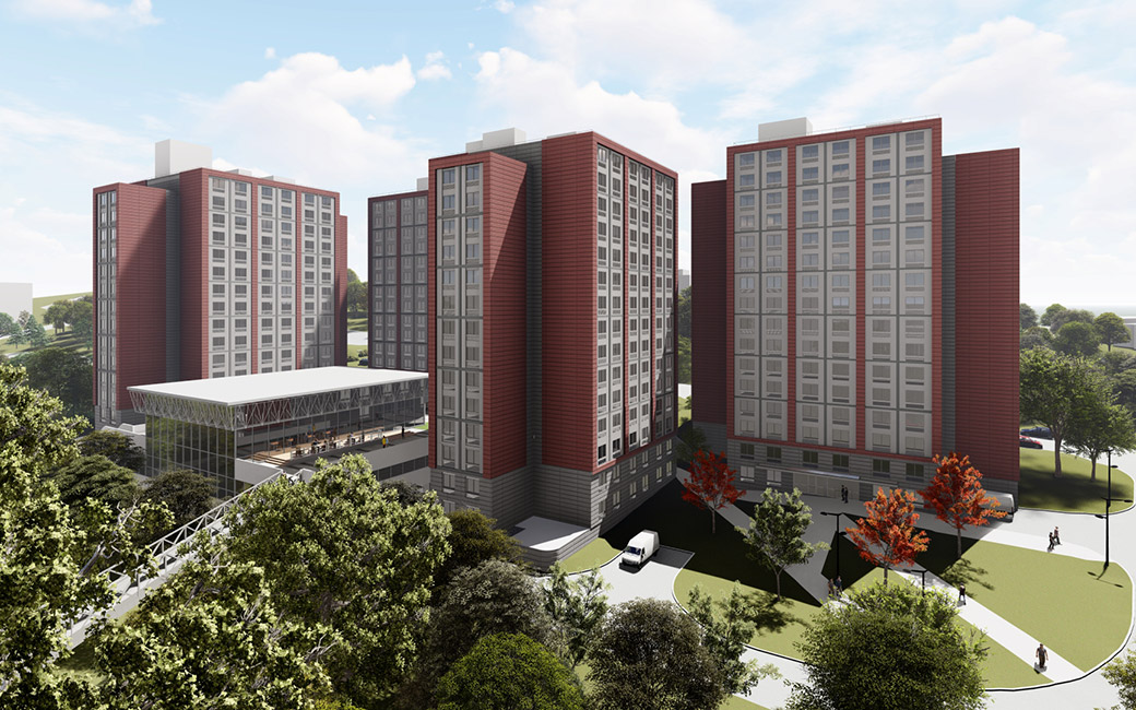 Glen Towers Rendering