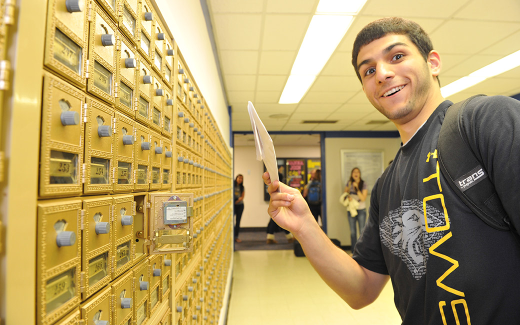 Student receives letter
