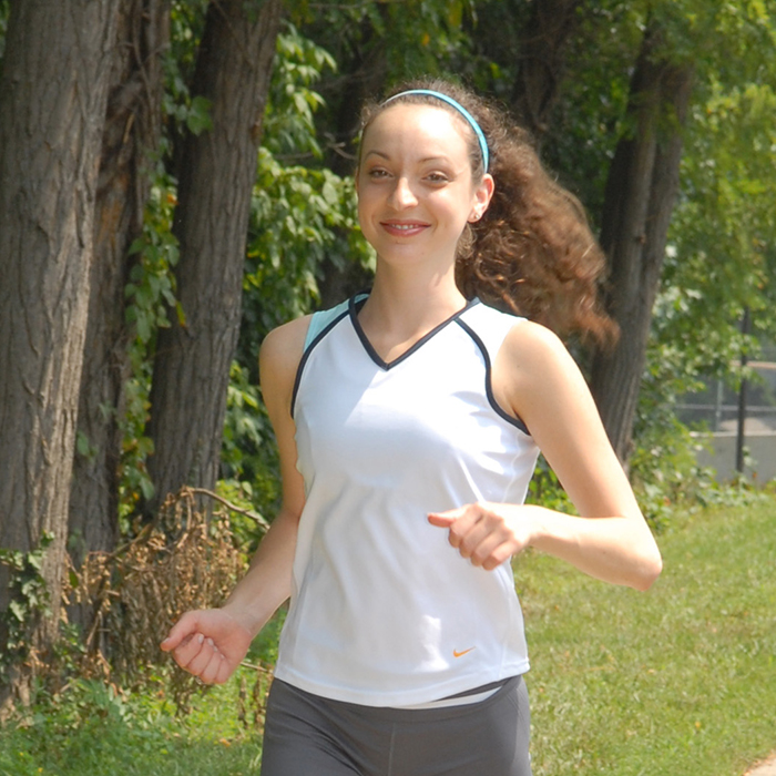 Woman jogging