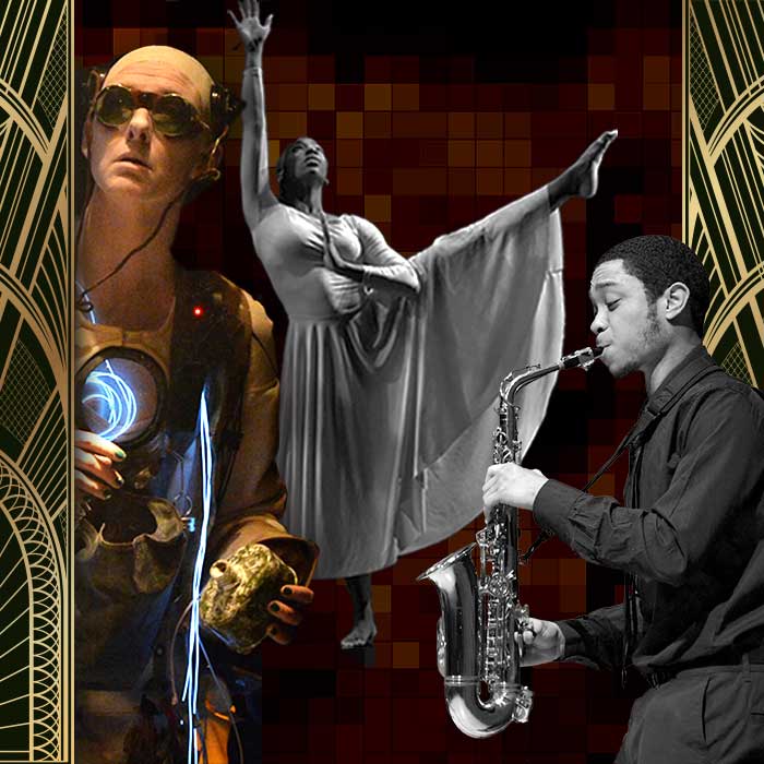 photo illustration of Roaring Twenties