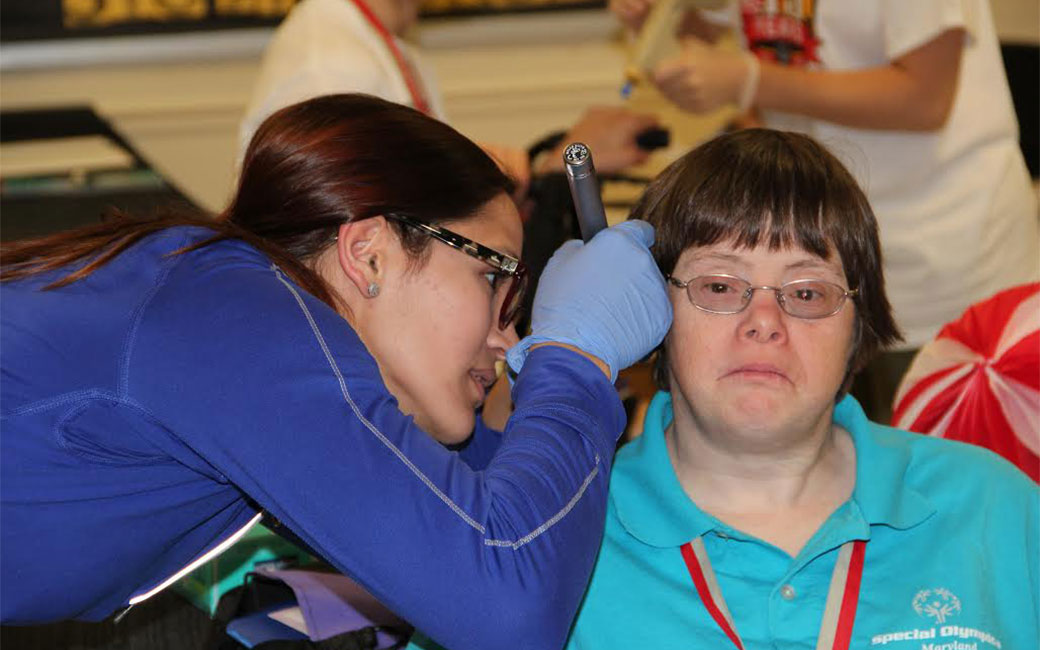 Towson University students and faculty volunteer at Maryland Special Olympics