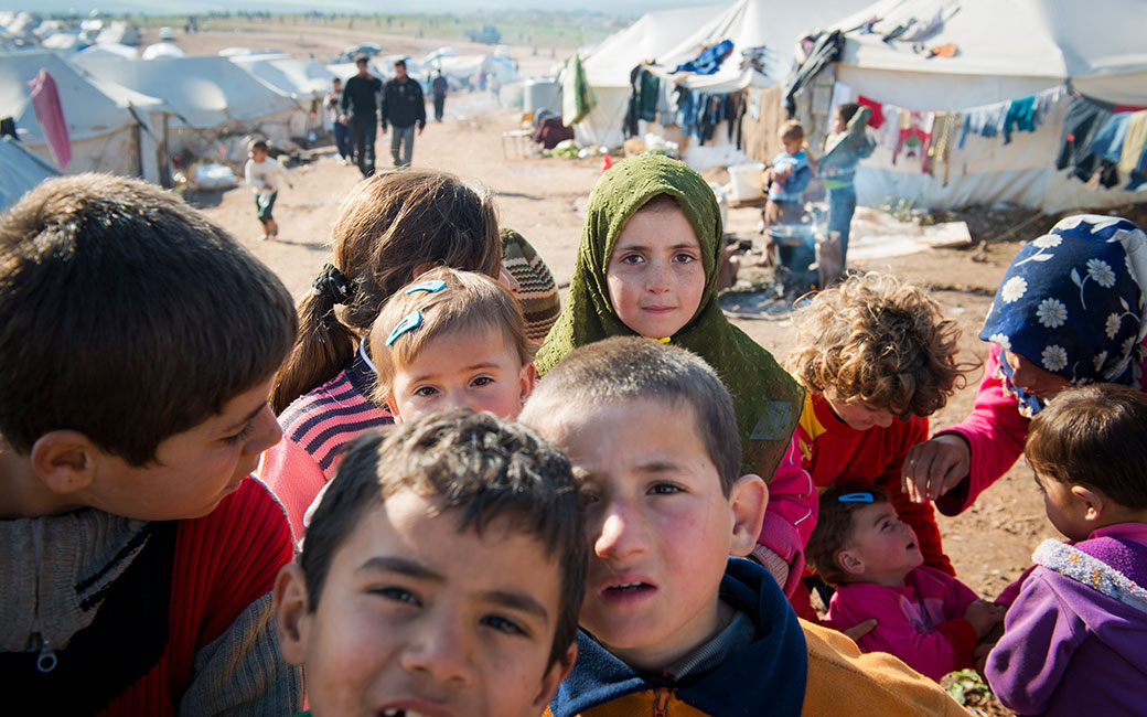 Refugee children