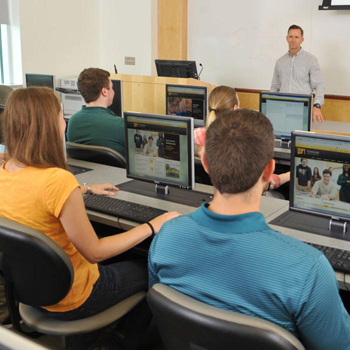 Students in a lab