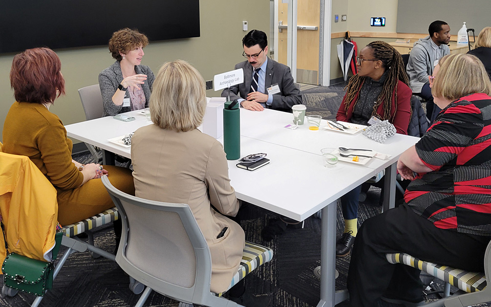 BCAL director at roundtable event.