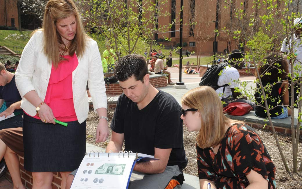 Special education outdoor class