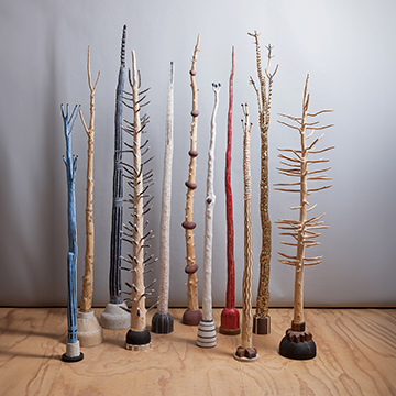 More XMas Trees by Linda Brenner