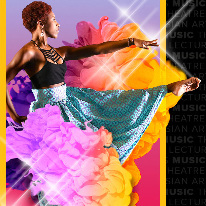artistic image of a dancer
