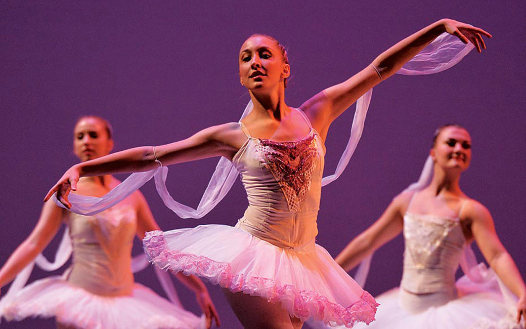 Three Classical Ballet Dancers 
