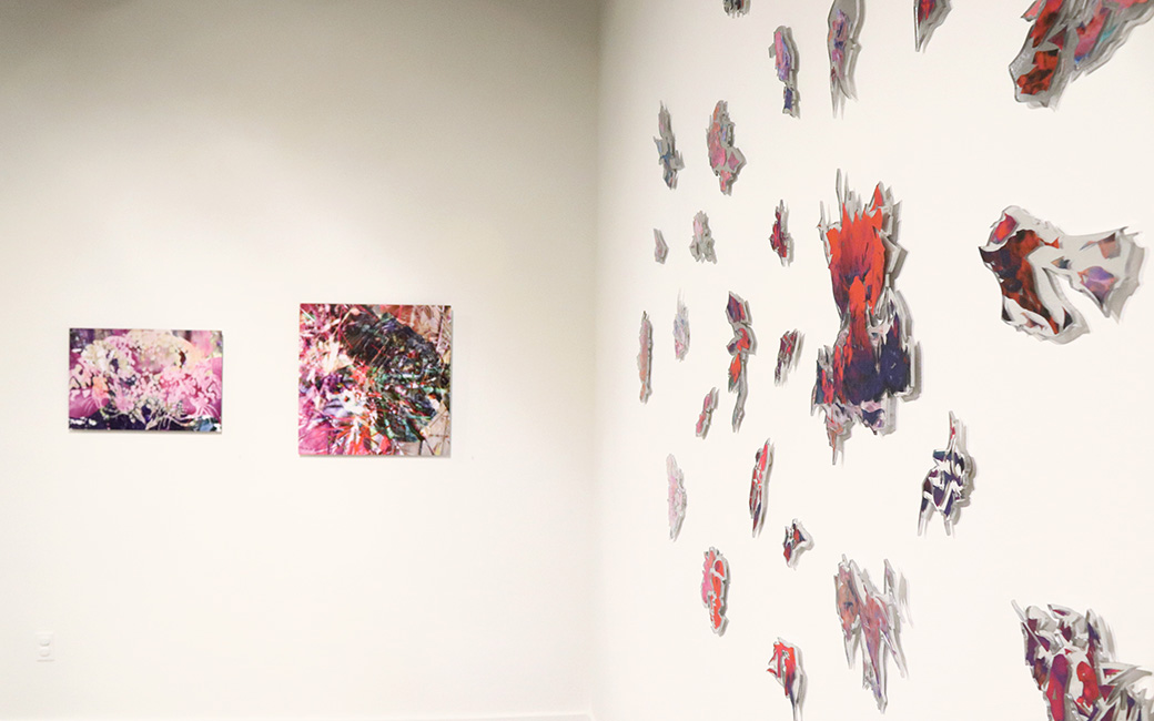 Artwork from the Entaglement exhibition