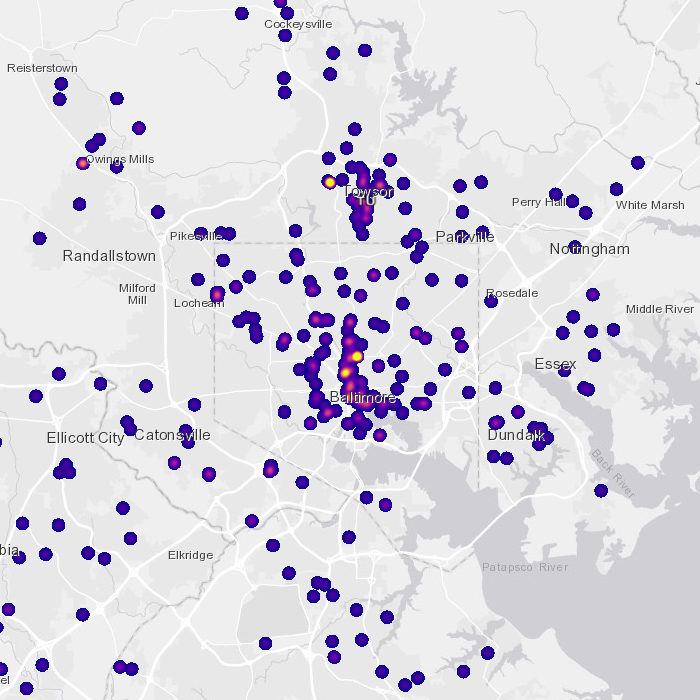 Map of BTU Partnerships