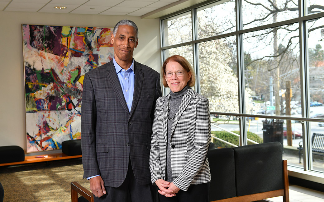 Barbara Hill and Ancelmo Lopes