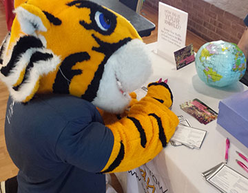 Doc at the Study Abroad & Away Fair Doc at the Study Abroad & Away Fair