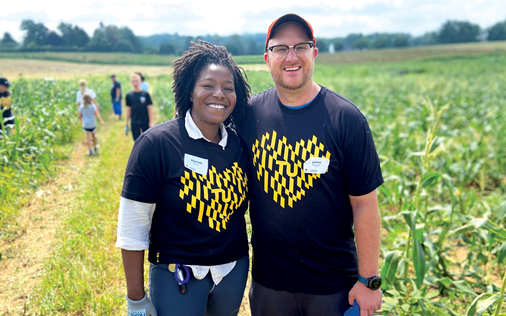 Shaconda Haynie and Jeremy Boettinger