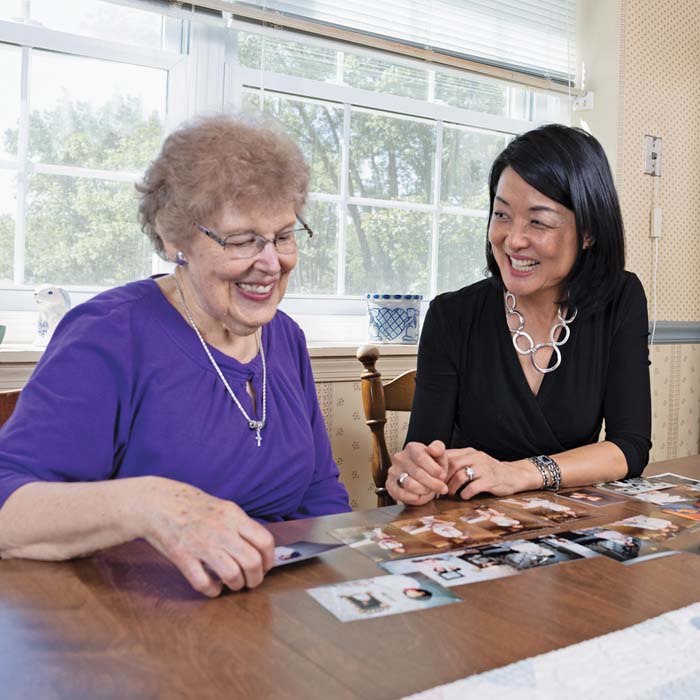 Photo of Esther Lim and Jean Herbert