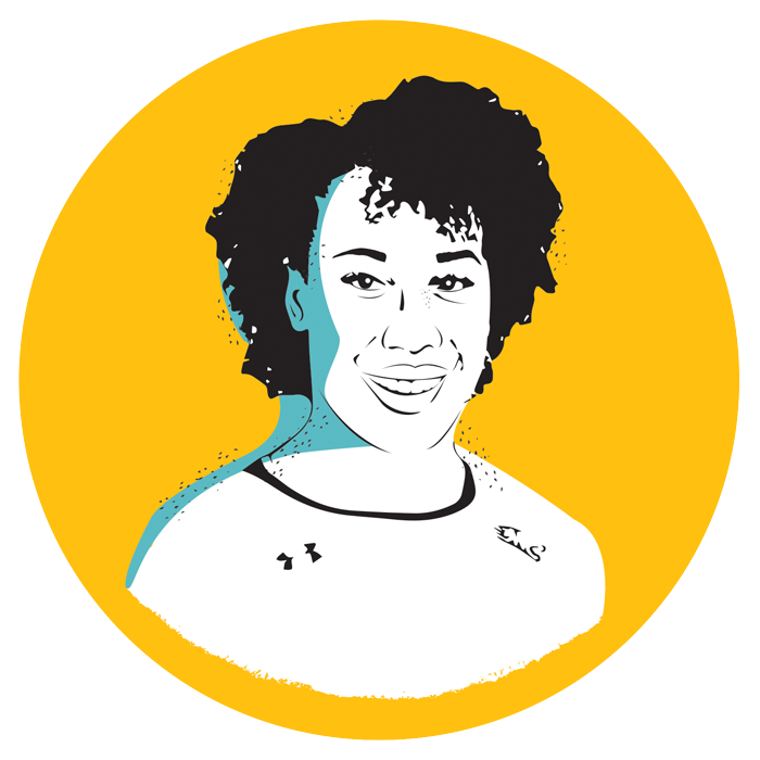 Illustration of Nikiya Mitchell
