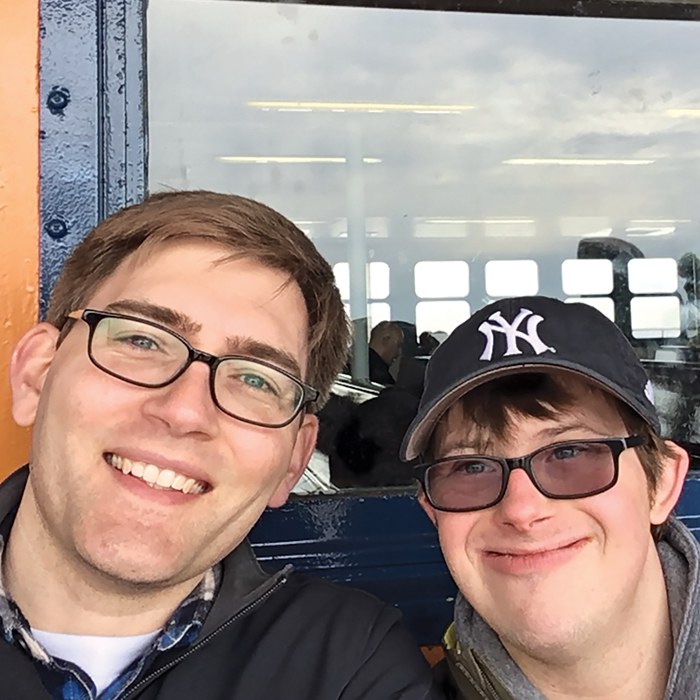 Greg Knollman and his brother Patrick
