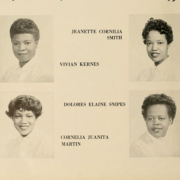 The first black students to enroll at TU