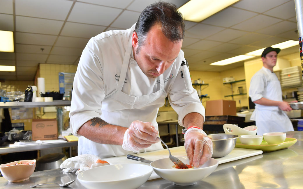 New Glen Dining Hall Chef Kevin Ryan