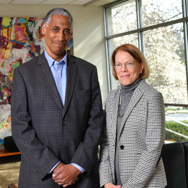Ancelmo Lopes and Barbara Hill 
