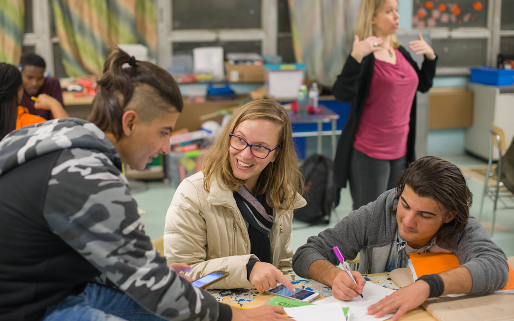 Video of Students in the master's degree in Interdisciplinary Arts Infusion program.