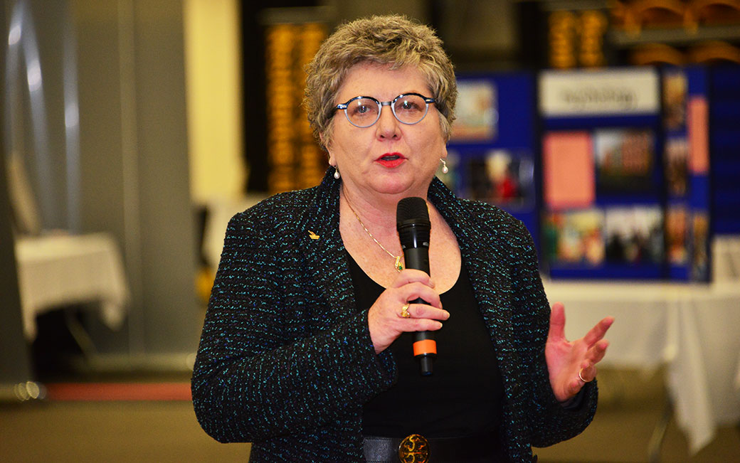 TU President Kim Schatzel