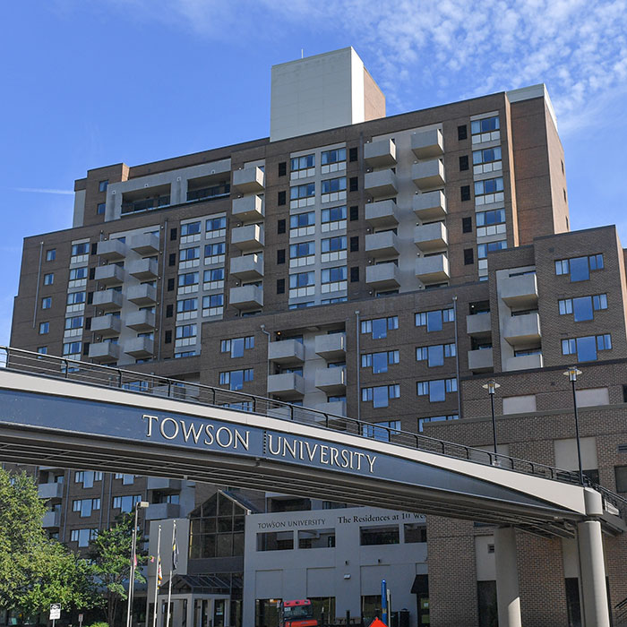 exterior of CyberCenter at 10 West building