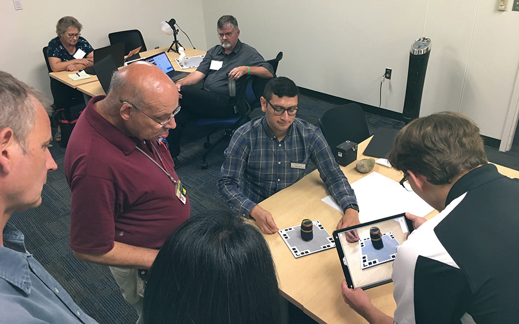 faculty workshop on digital scanning