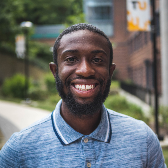 black male student