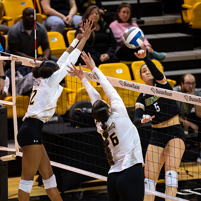 TU volleyball game