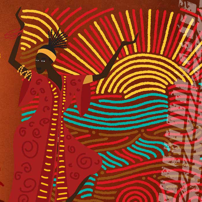 Sitting w elders art work