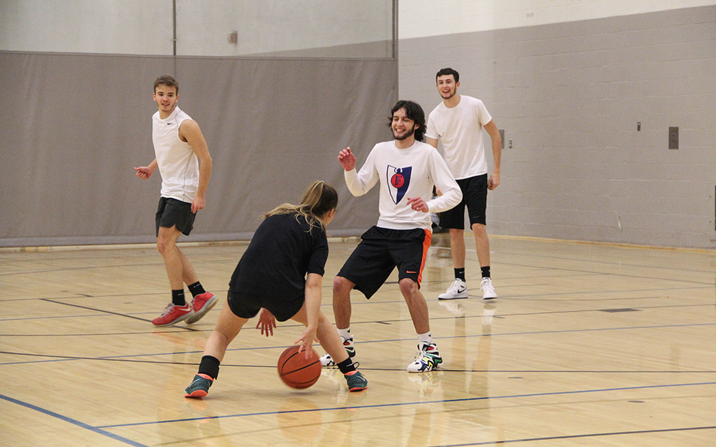 Guest Passes students using gyms in Burdick Hall