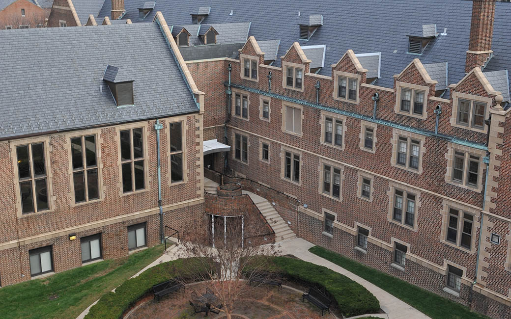 Courtyard of Newell Hall
