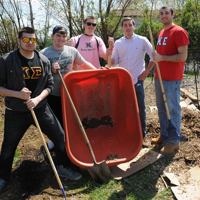 A student group at TU