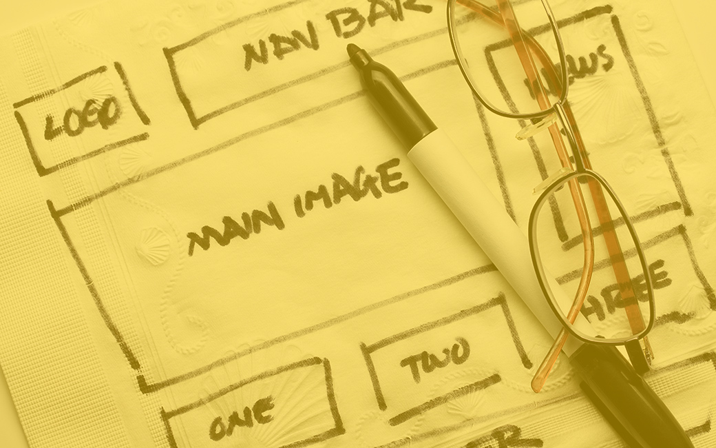 A visual map of a webpage